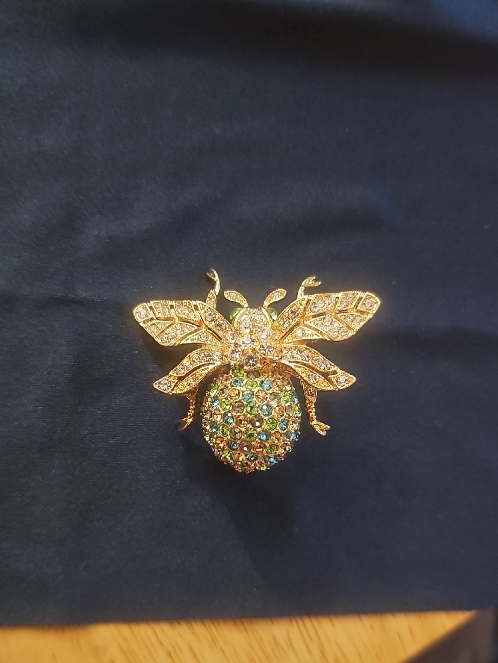 CINER for Joan Rivers Colorful Pave Bee Brooch Pin - Picture 5 of 16